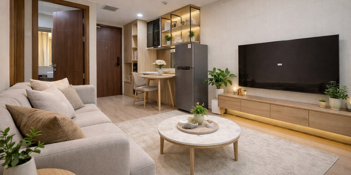 Review Tipe 1 Bedroom Arandra Residence
