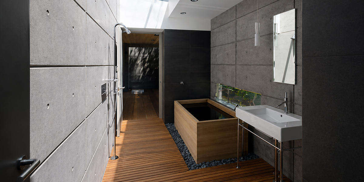 7 Inspirasi Jendela Kamar Mandi Berprivasi